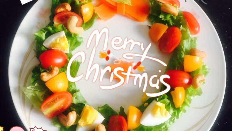 健康版圣诞蔬菜花环沙拉#乐享双节#,祝亲们平安夜快乐🍎圣诞快乐🎅🎄🎁
一生平平安安!健健康康