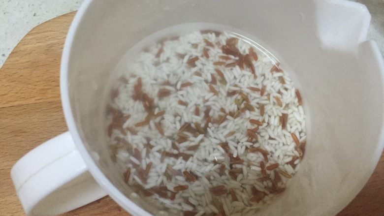 糯米藕,我用的紫糯米和长糯米