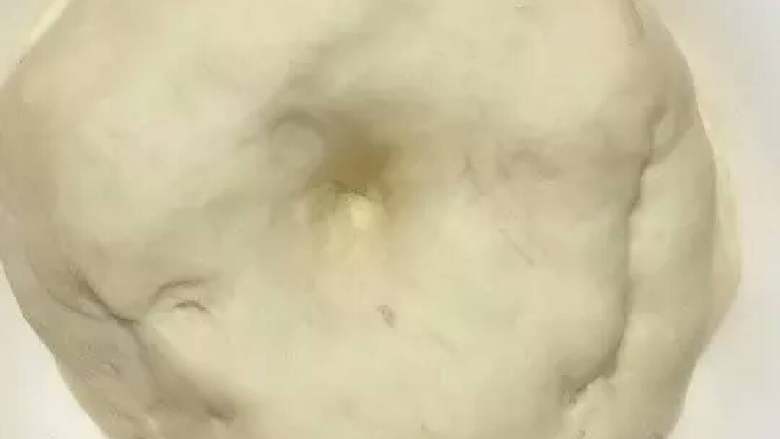 肉包子,面团发酵至2到2.5倍时,用手指点下去观察一下,点下去的在地方不塌陷不回缩发酵初次完成