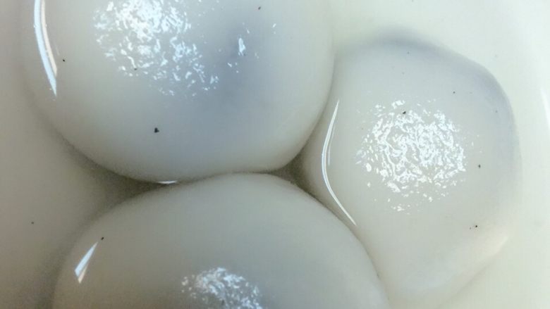芝麻汤圆,然后就大功告成了!