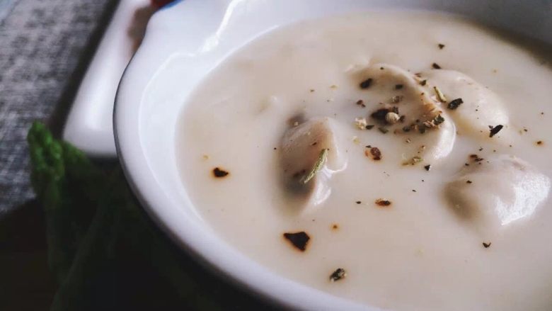 奶油蘑菇汤