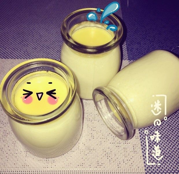 蛋奶布丁,
3.蒸好以后马上吃也OK,冰冻一下吃也可以
