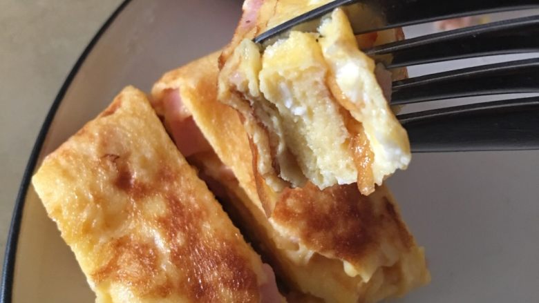 「吃货久久」小森日系鸡蛋卷升级版,来张侧面照