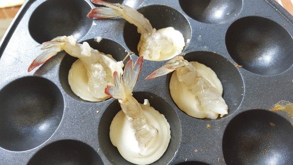 虾扯蛋,
7
放上虾