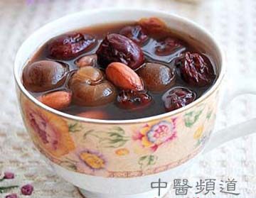 当归红枣花生汤