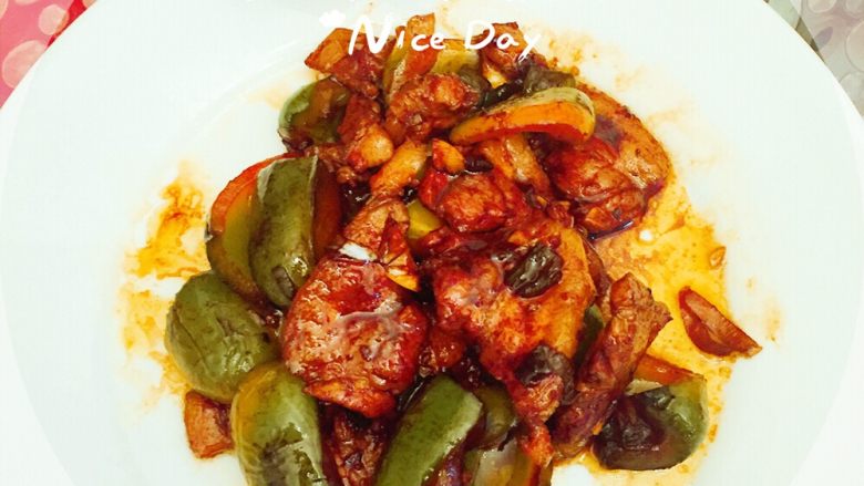 ༆五花肉炒辣椒🌶