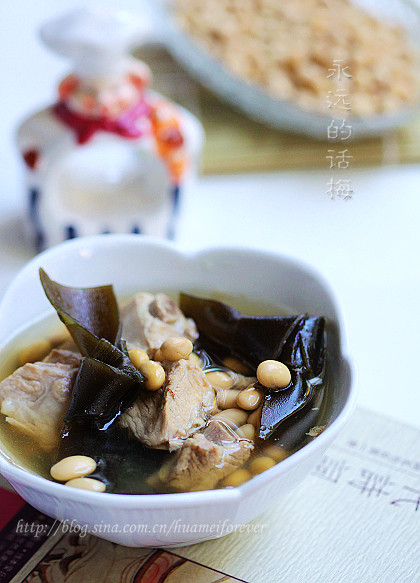 黄豆海带排骨汤