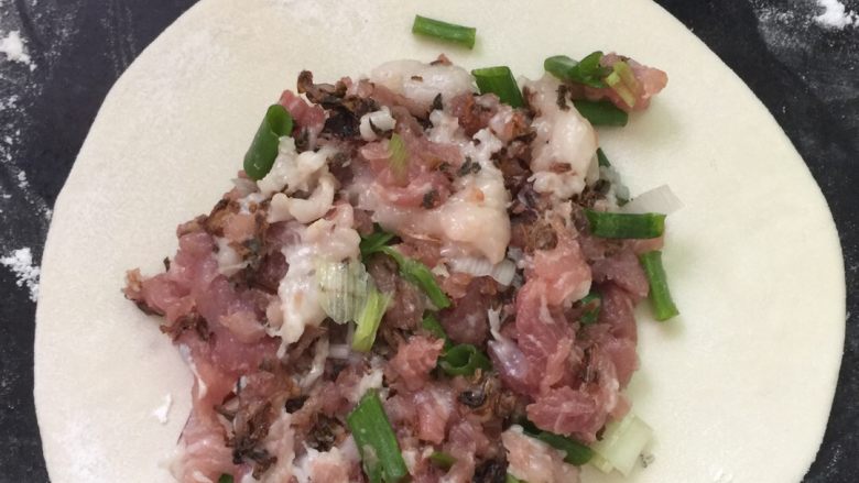 食在囧途-永康肉麦饼,擀面,放馅