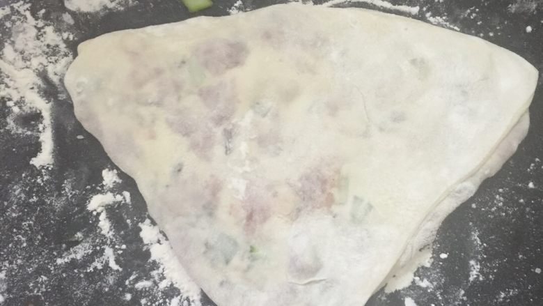 食在囧途-永康肉麦饼,按压一下