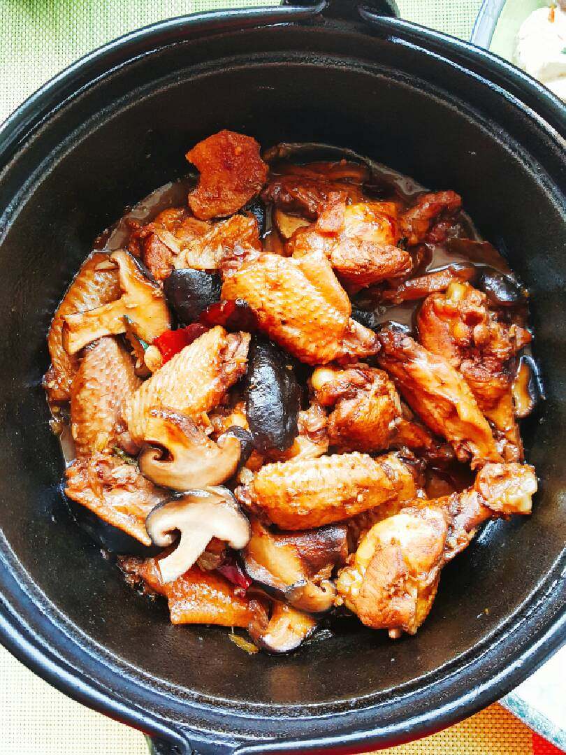 可乐香菇鸡翅