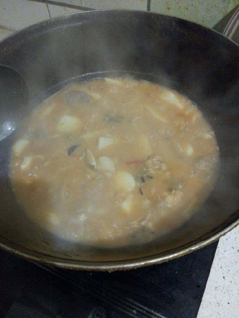 山药西红柿炖鸡