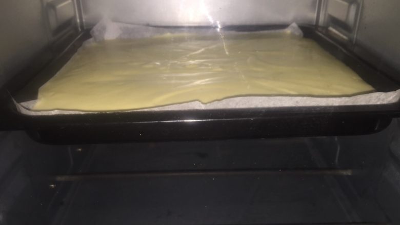 水果盒子蛋糕,180度20分钟!