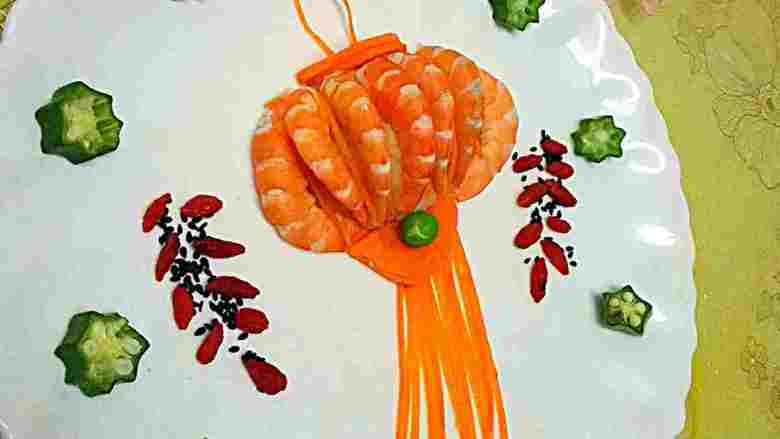 大虾土豆灯笼+#食材土豆#