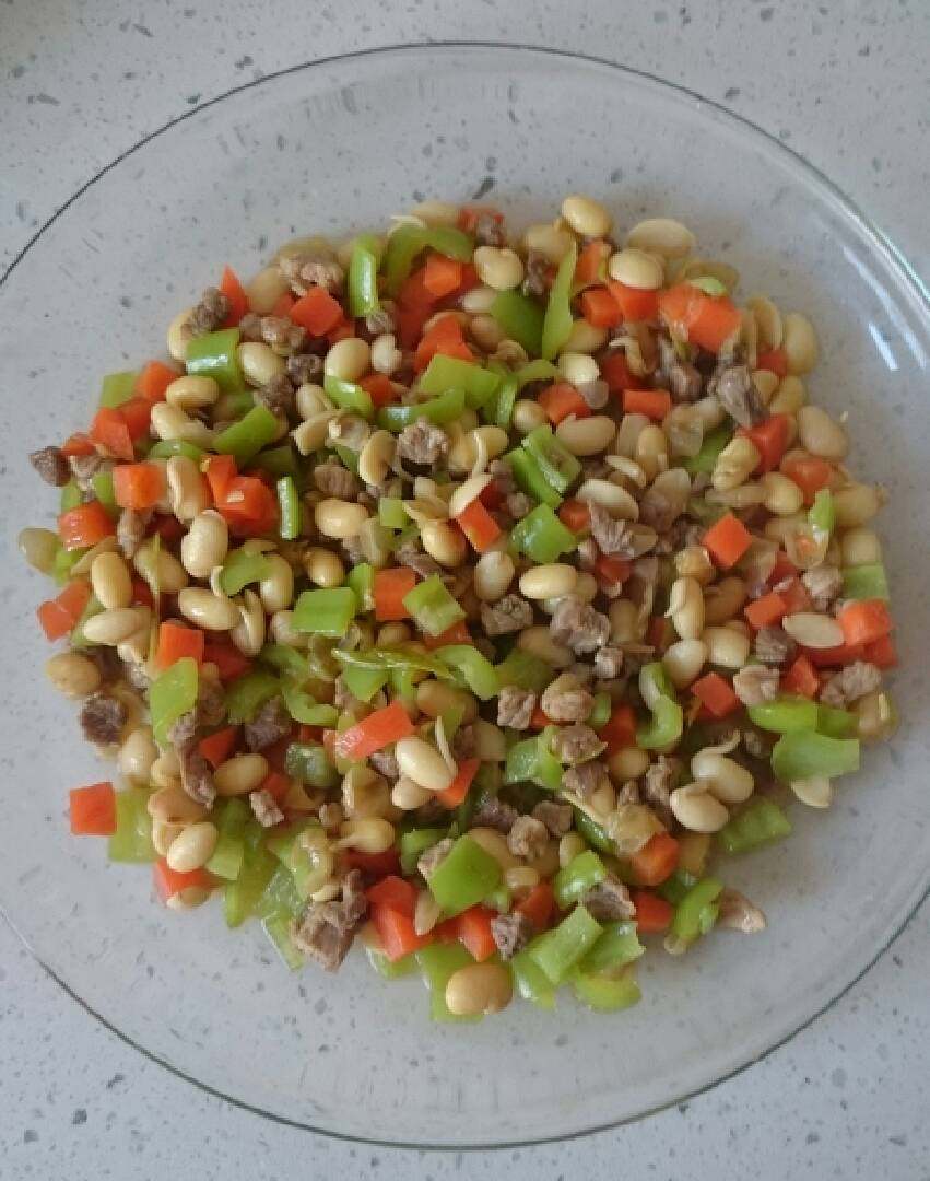 家常猪肉豆丁