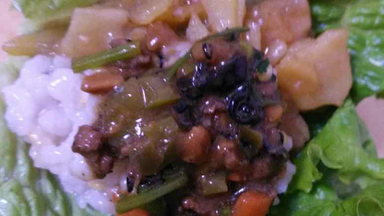 东北饭包,生菜包上,看着就有食欲吧!