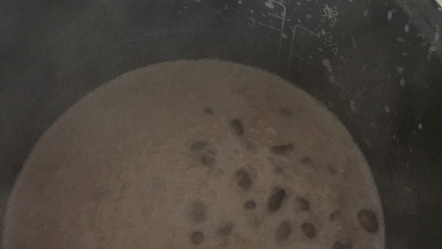 红豆牛奶粥
