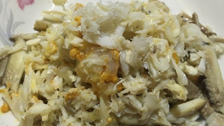 蟹酿橙,很快我就都搞定喽,还挺多肉肉的