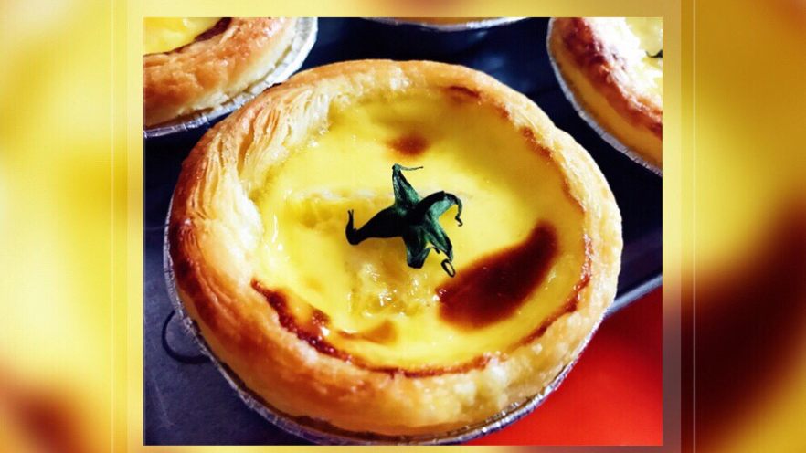 爆汁橙子🍊味蛋挞