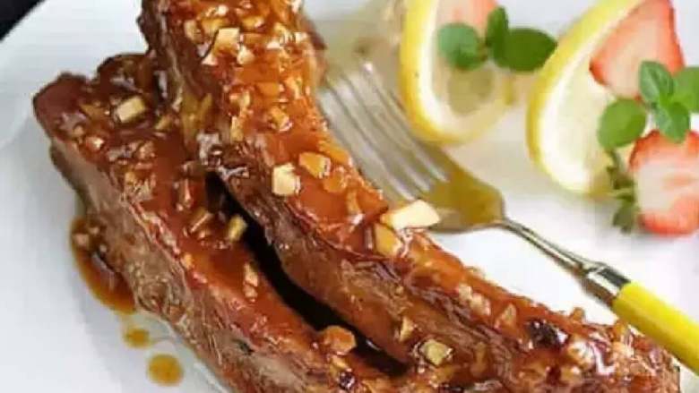 蒜香叉烧排骨