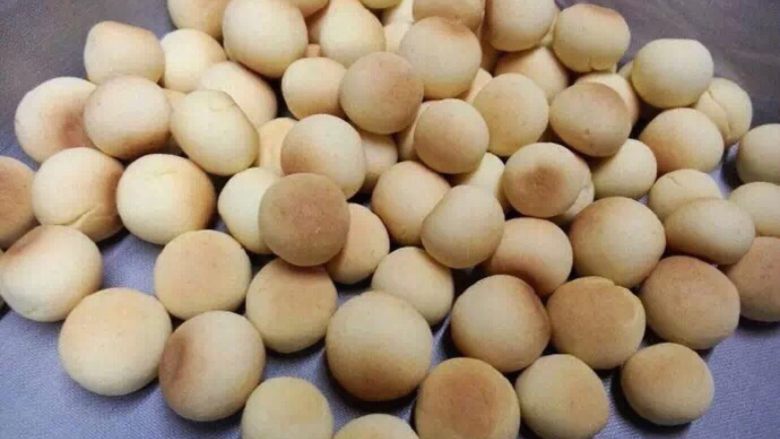自制旺仔小馒头,成品,