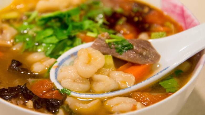 羊肉烩麻食