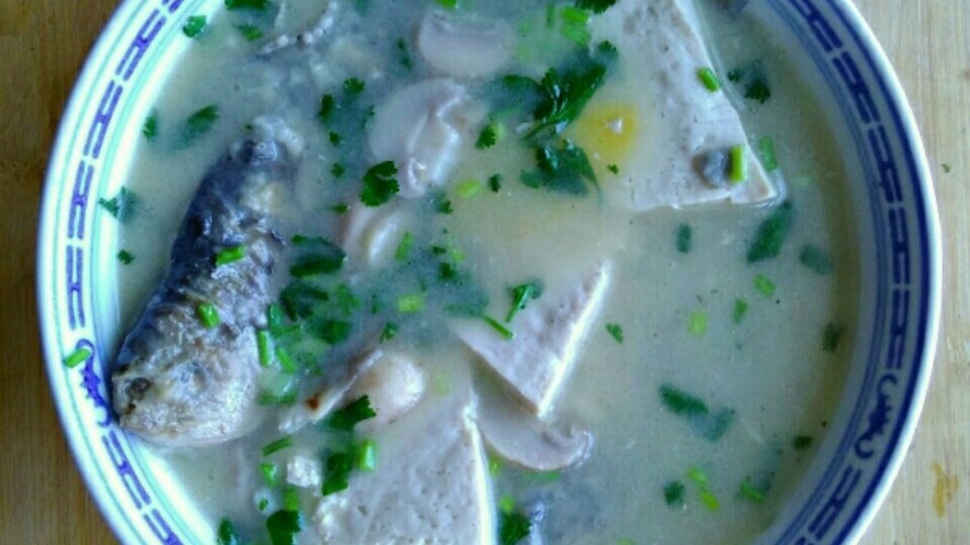 花鲳豆腐汤