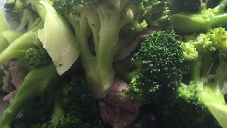 西兰花炒肉