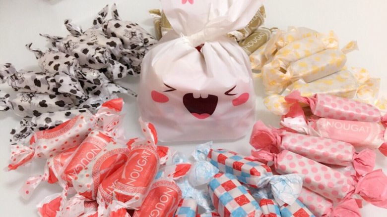 #棉花糖版#牛轧糖🍬,摆好造型,可以送人啦
