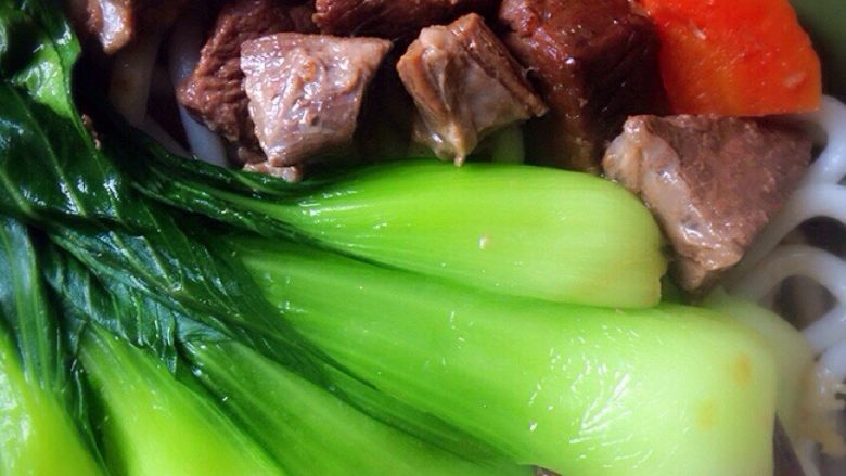 自制牛腩面