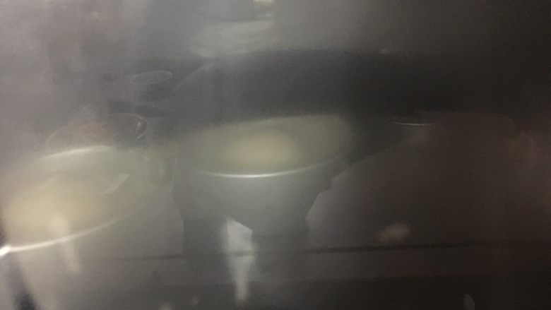小巨蛋中种面包,烤箱里放碗热水,开发酵功能发酵50分钟左右