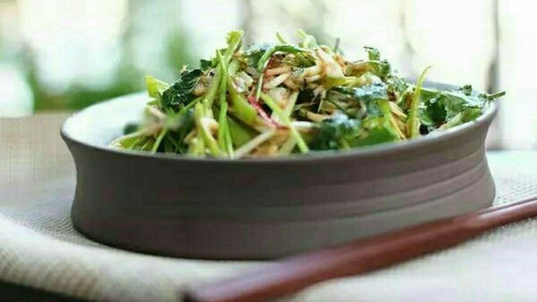 虾皮老虎菜