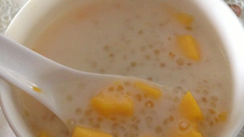 芒果牛奶西米露