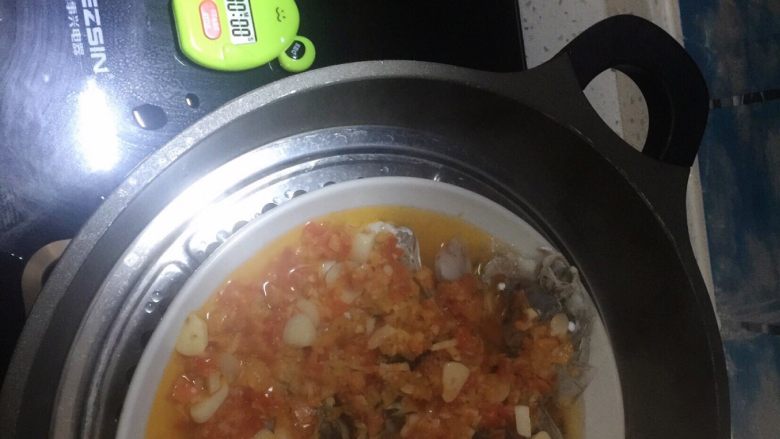 剁椒鲫鱼,时间到,出锅