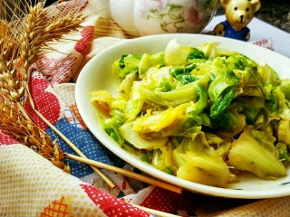 手撕包菜＃春意绿＃