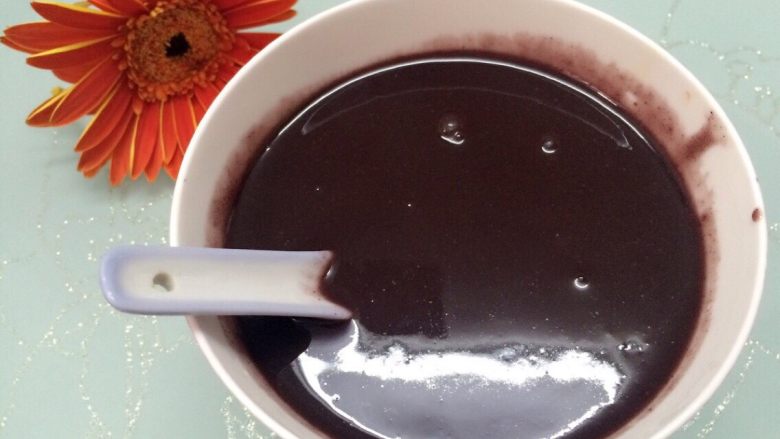 黑米红枣糊