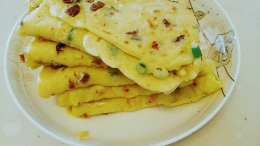 香肠煎饼