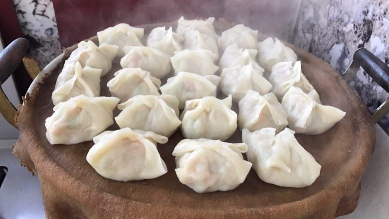 龙利鱼蒸饺