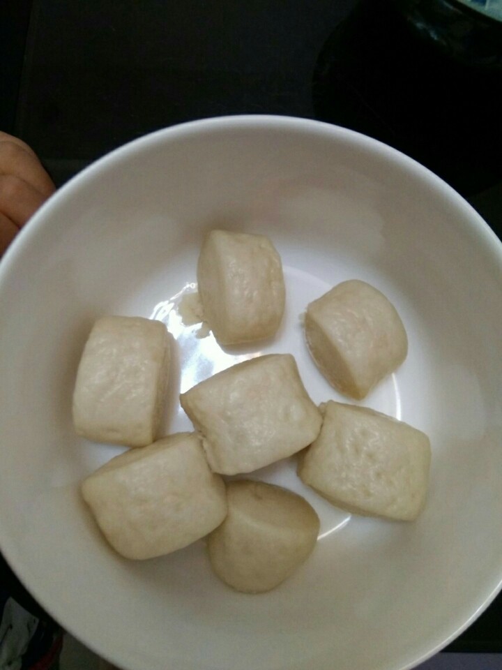 饺子,多余的皮还可以揉成馒头