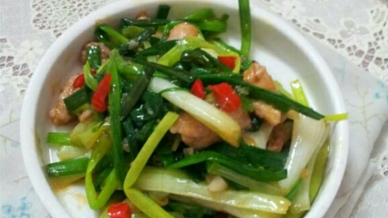 藠头炒瘦肉