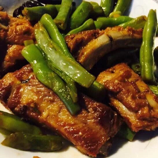 排骨炖豆角