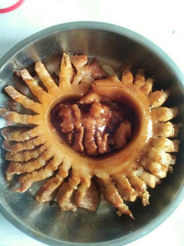 经典如意卷,隔渣装盘,可以吃了,