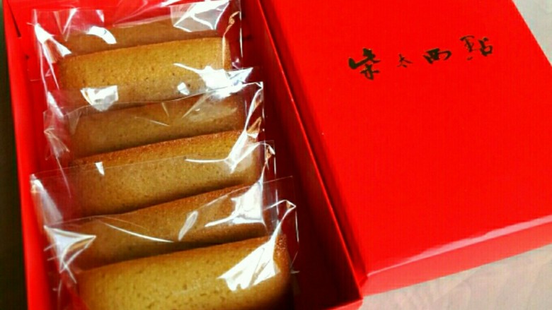 “小金砖”费南雪,包装成礼盒也是不错的
