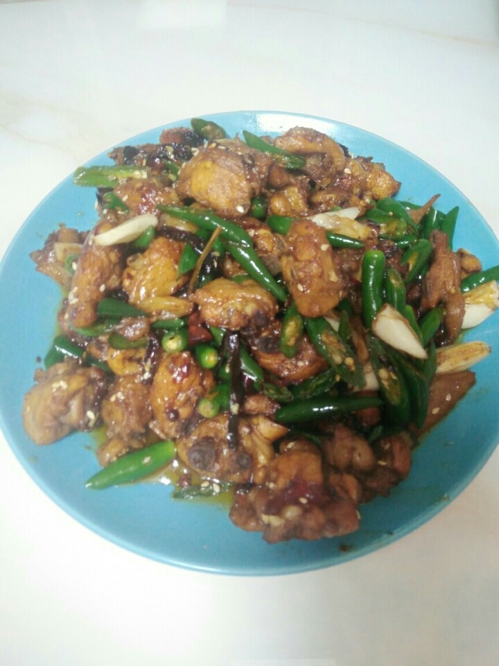 尖椒辣子鸡