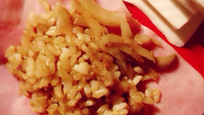 炒鸡简单的培根炒饭