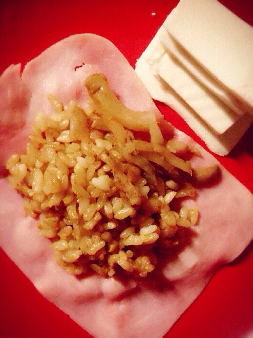 炒鸡简单的培根炒饭