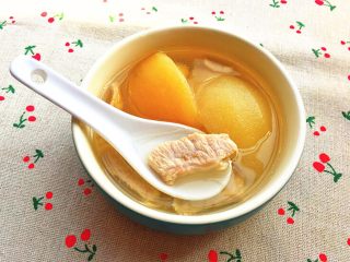 雪梨苹果瘦肉汤
