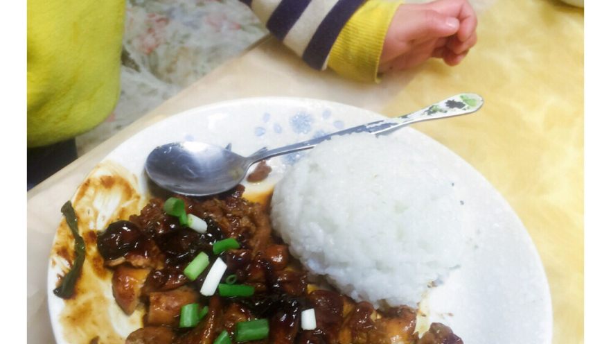 照烧鸡腿饭