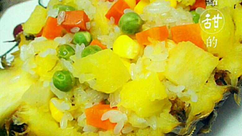 菠萝饭,成品