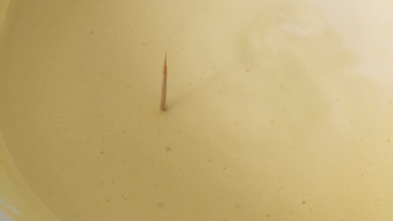 【网上厨房独家】丸久小山园名物蛋糕卷—复刻,蛋黄糊打好后插入牙签可以立住的