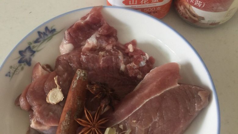 叉烧饭,准备好材料